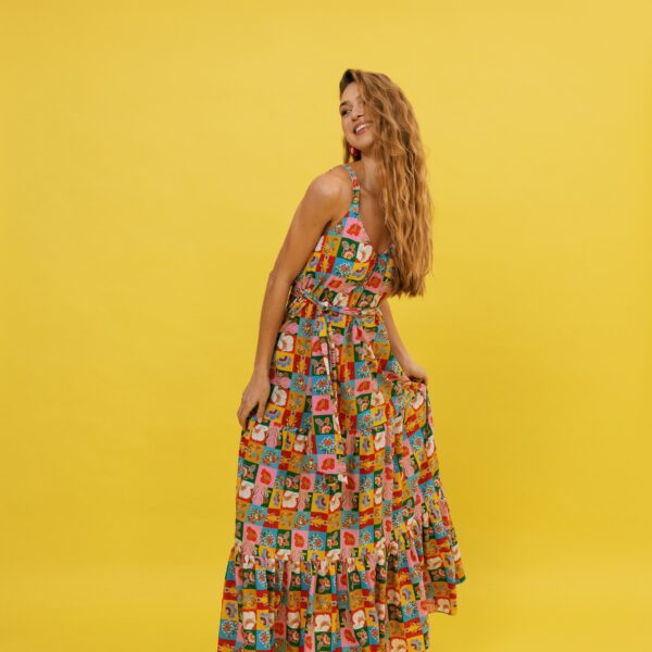 MY LORA DRESS(pop blue)