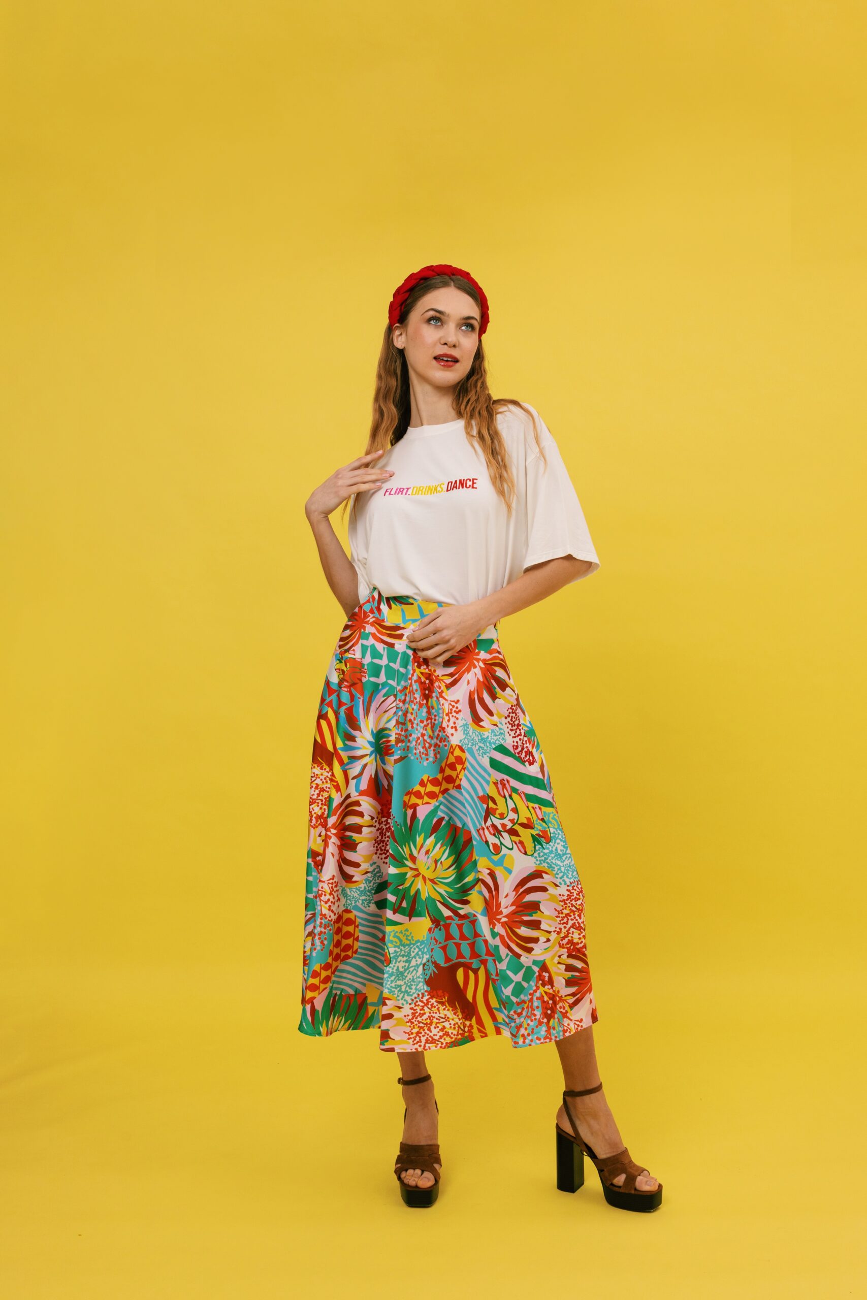 MY MIRELLA SKIRT (Sunset Jungle) - Image 2
