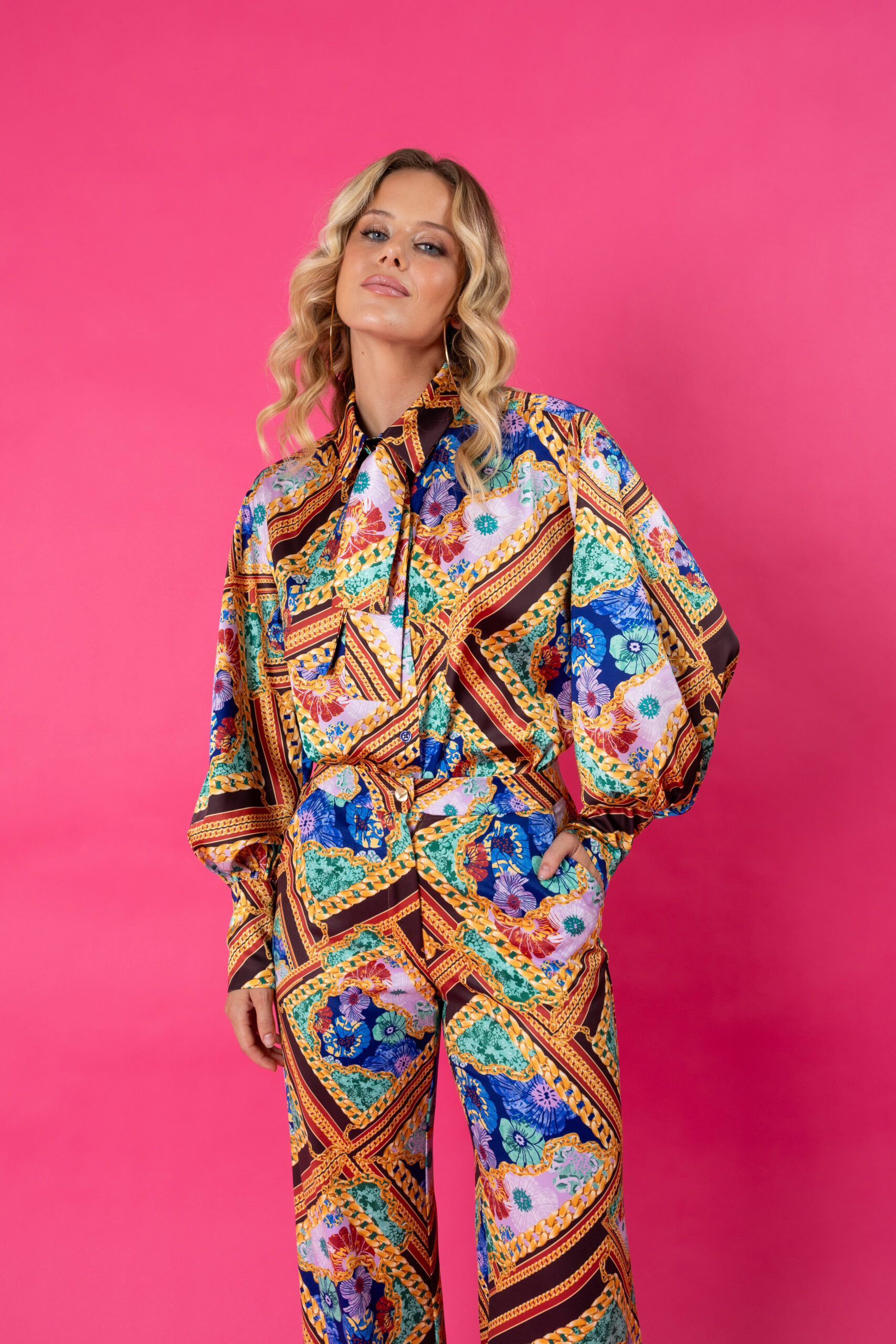 MY GLORIA SHIRT (MIDNIGHT BLOOM) - Image 5